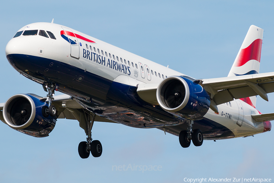 British Airways Airbus A320-251N (G-TTNI) | Photo 345057