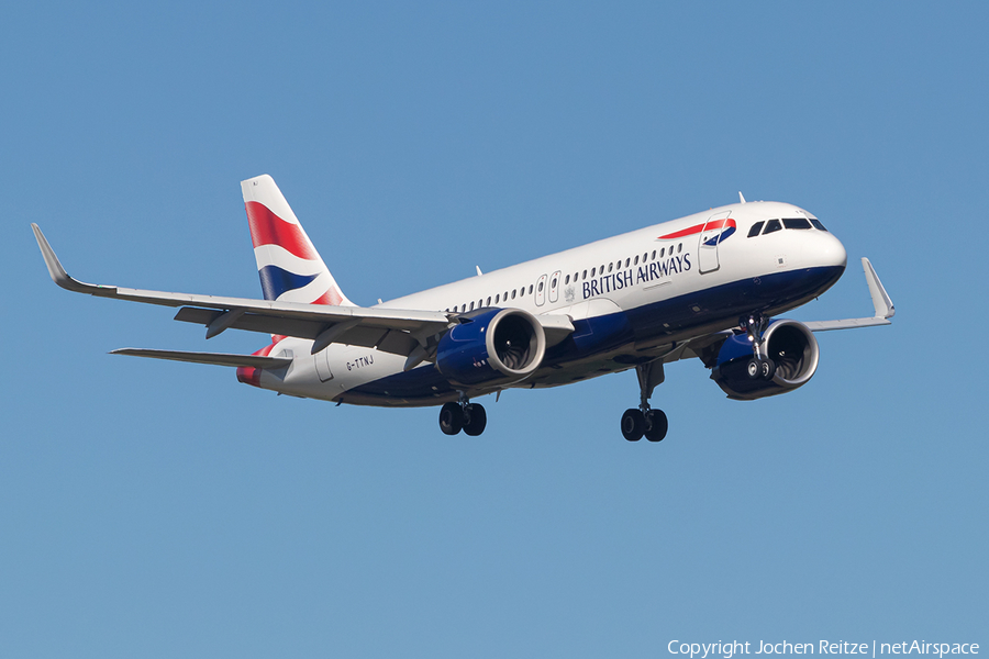 British Airways Airbus A320-251N (G-TTNJ) | Photo 387675