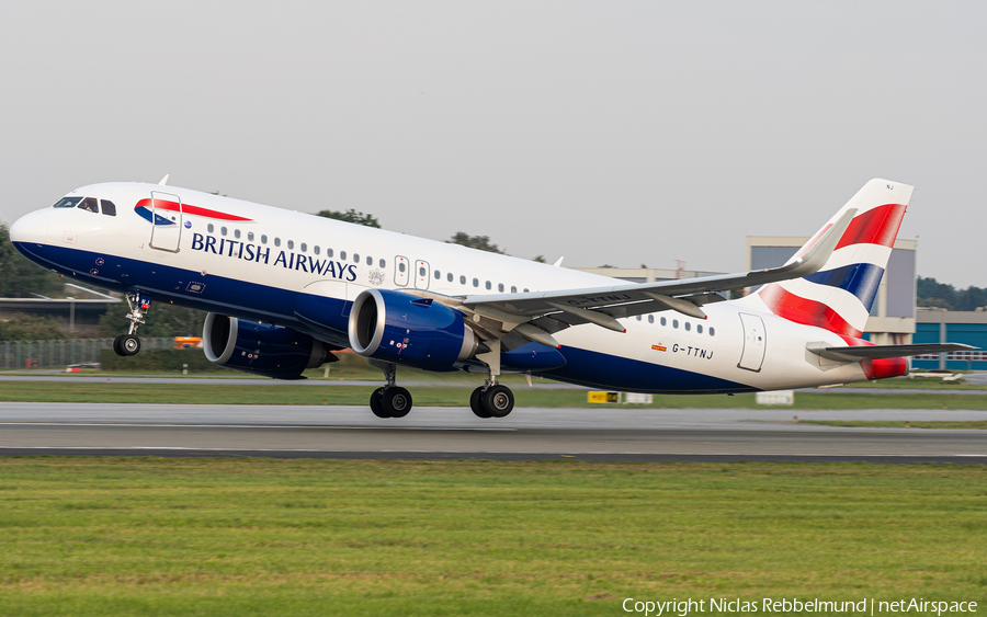 British Airways Airbus A320-251N (G-TTNJ) | Photo 349188