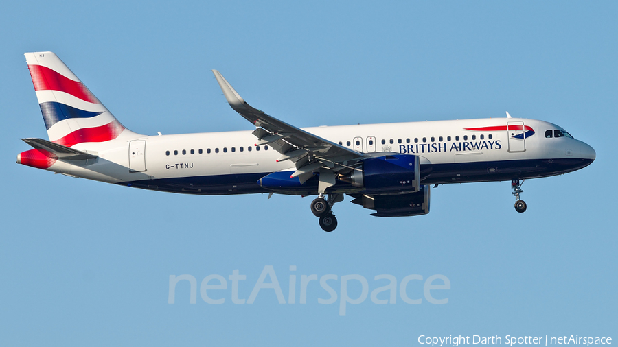 British Airways Airbus A320-251N (G-TTNJ) | Photo 374788