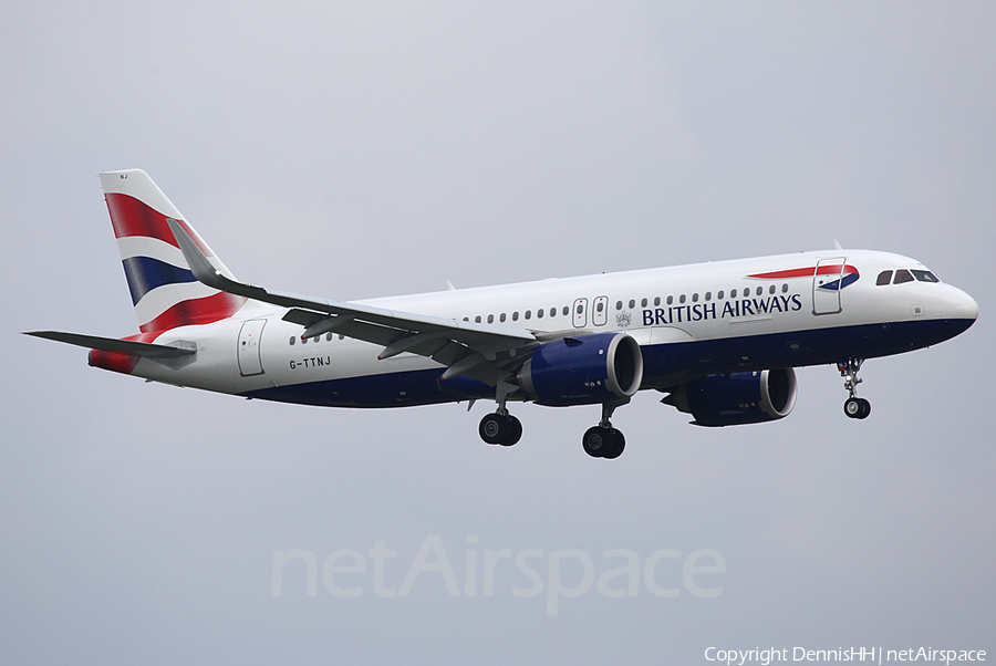 British Airways Airbus A320-251N (G-TTNJ) | Photo 396127