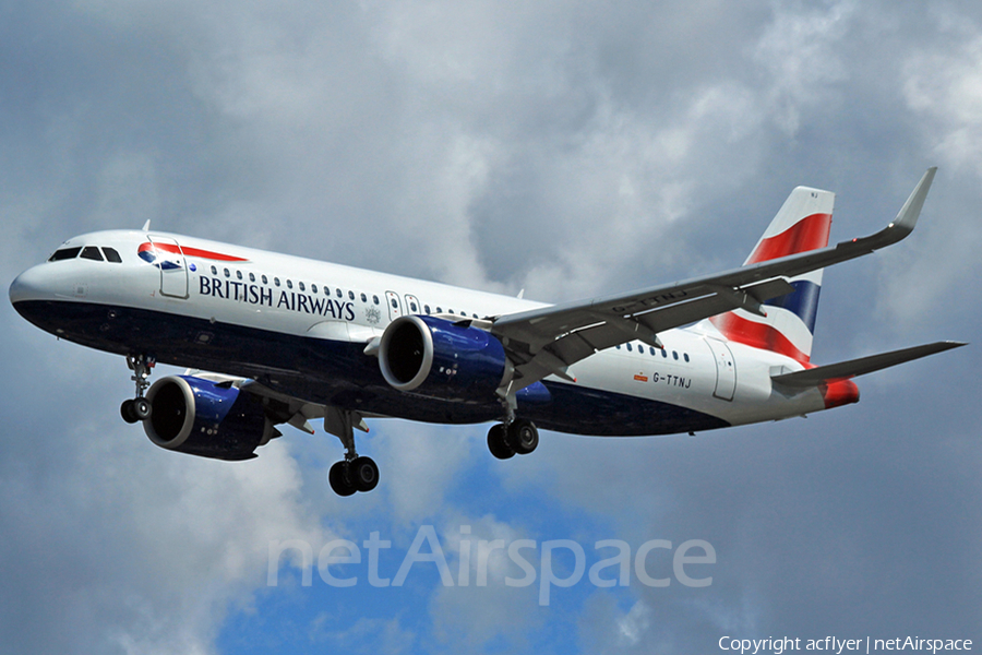 British Airways Airbus A320-251N (G-TTNJ) | Photo 397579