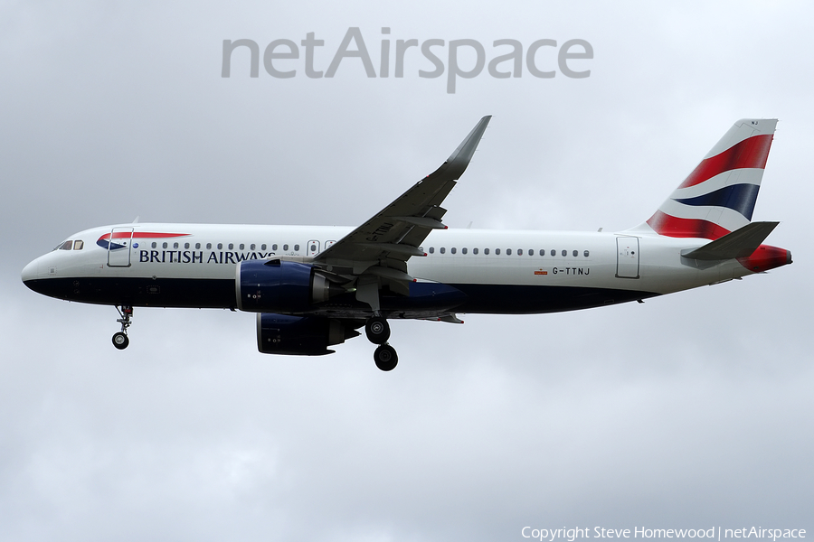British Airways Airbus A320-251N (G-TTNJ) | Photo 533722