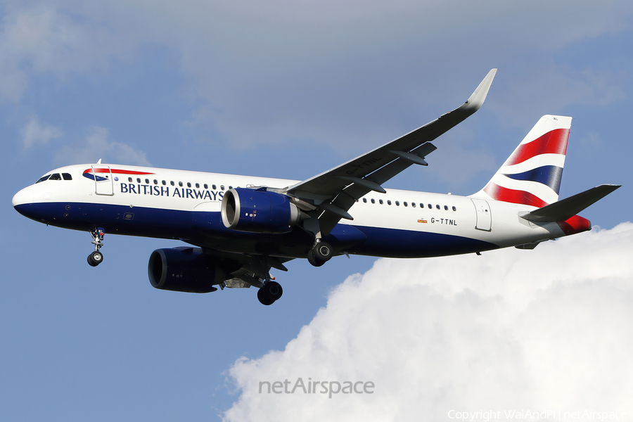 British Airways Airbus A320-251N (G-TTNL) | Photo 584693