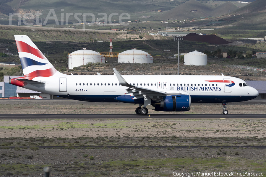British Airways Airbus A320-251N (G-TTNM) | Photo 420840