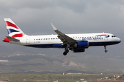 British Airways Airbus A320-251N (G-TTNM) at  Tenerife Sur - Reina Sofia, Spain