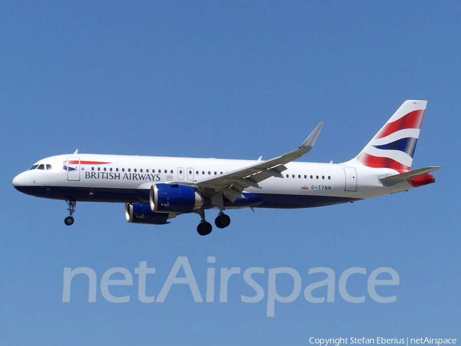 British Airways Airbus A320-251N (G-TTNN) | Photo 516488