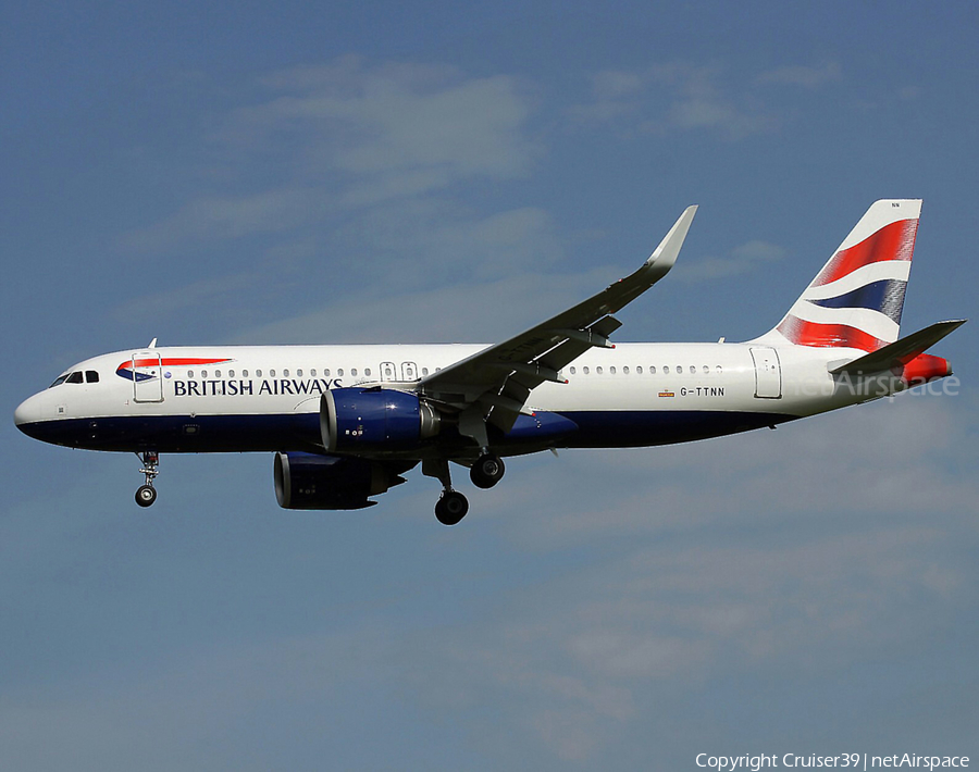 British Airways Airbus A320-251N (G-TTNN) | Photo 524625