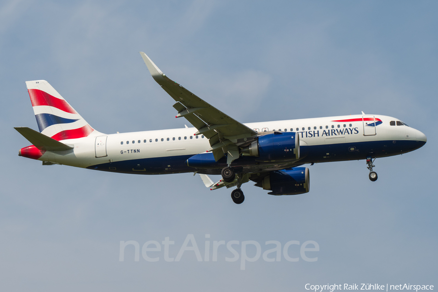 British Airways Airbus A320-251N (G-TTNN) | Photo 639690