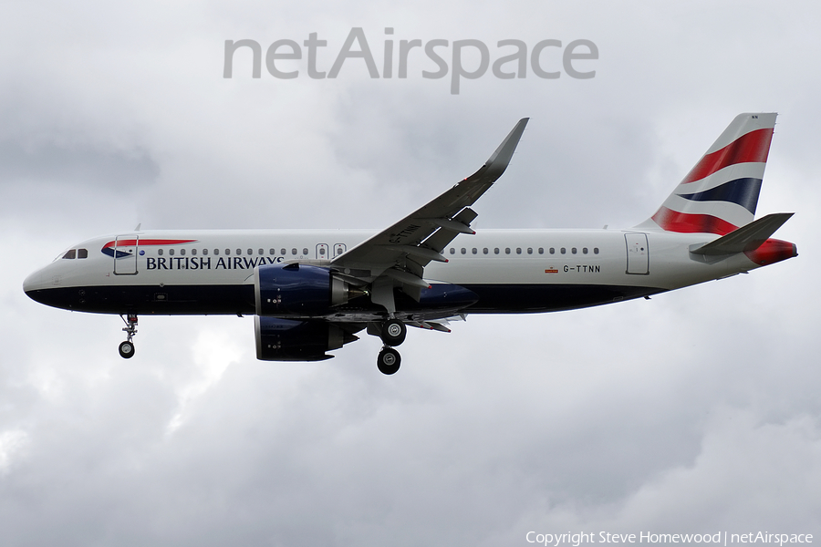 British Airways Airbus A320-251N (G-TTNN) | Photo 534192