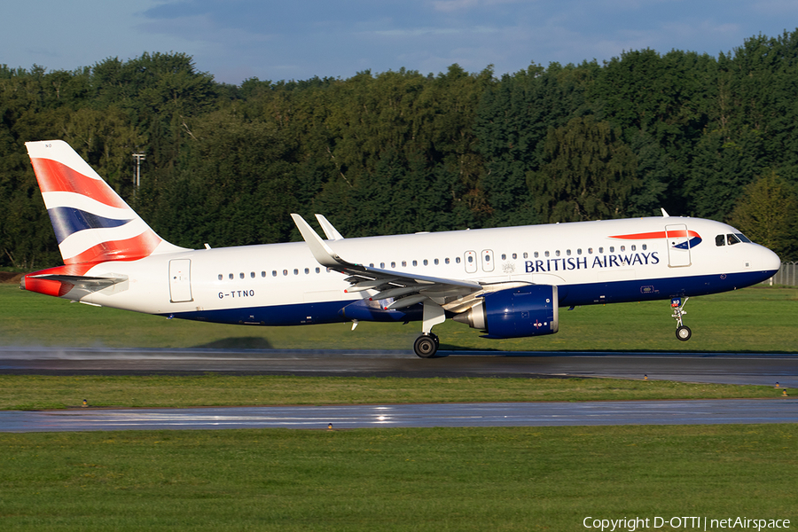 British Airways Airbus A320-251N (G-TTNO) | Photo 581280