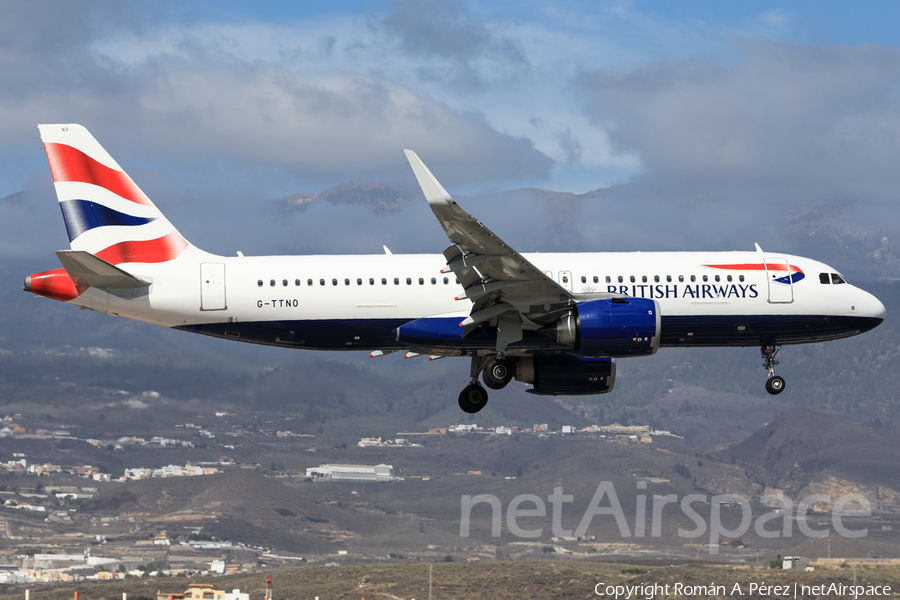British Airways Airbus A320-251N (G-TTNO) | Photo 485157