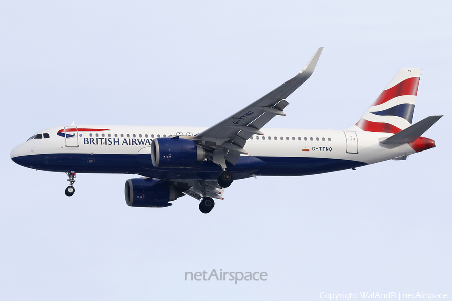 British Airways Airbus A320-251N (G-TTNO) | Photo 659970