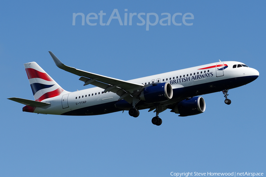 British Airways Airbus A320-251N (G-TTNP) | Photo 575332