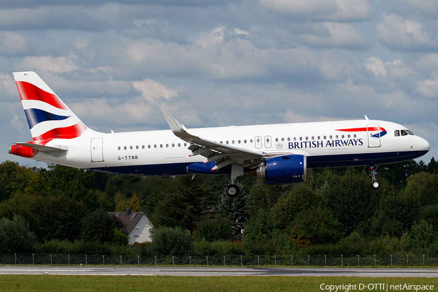 British Airways Airbus A320-251N (G-TTNR) | Photo 469129