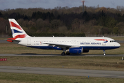 British Airways Airbus A320-232 (G-TTOB) at  Hamburg - Fuhlsbuettel (Helmut Schmidt), Germany