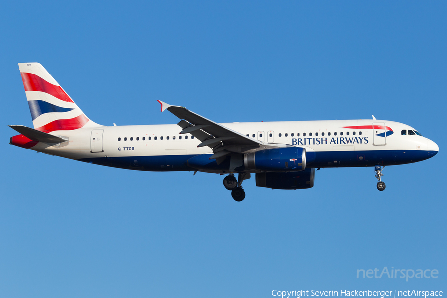 British Airways Airbus A320-232 (G-TTOB) | Photo 226312