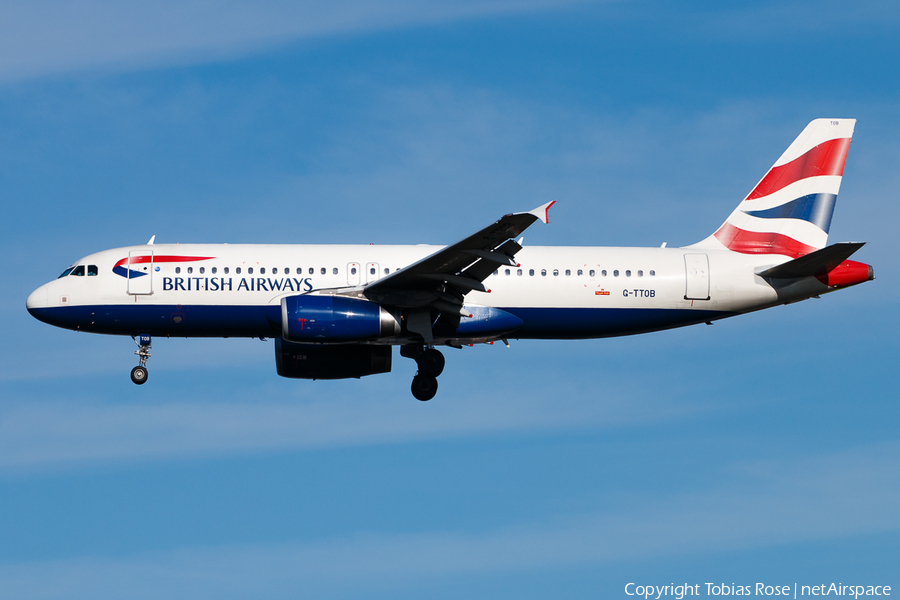 British Airways Airbus A320-232 (G-TTOB) | Photo 305648
