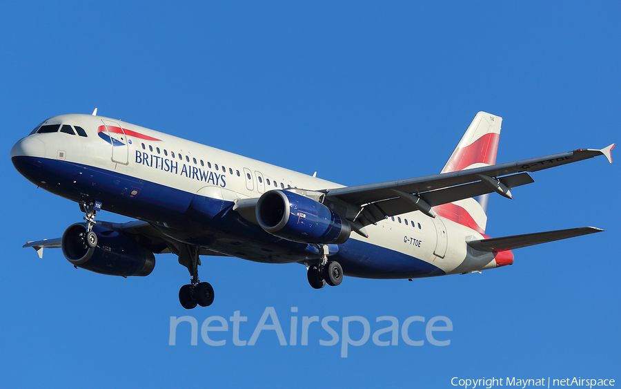 British Airways Airbus A320-232 (G-TTOE) | Photo 304757