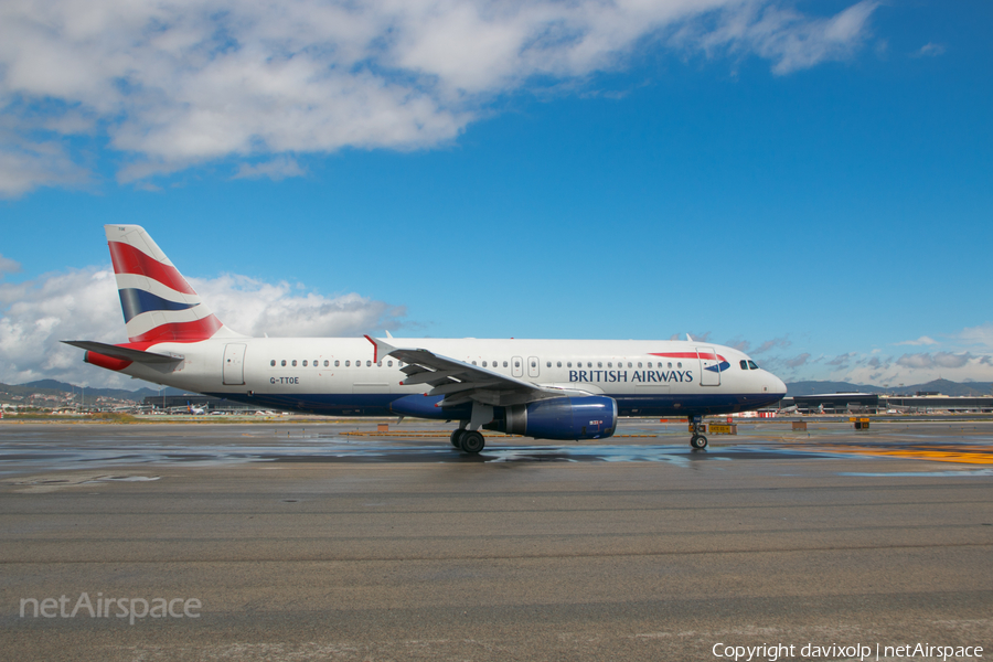 British Airways Airbus A320-232 (G-TTOE) | Photo 365637