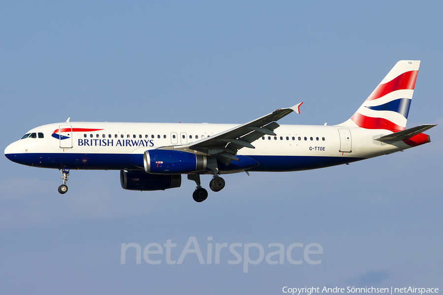 British Airways Airbus A320-232 (G-TTOE) | Photo 26904