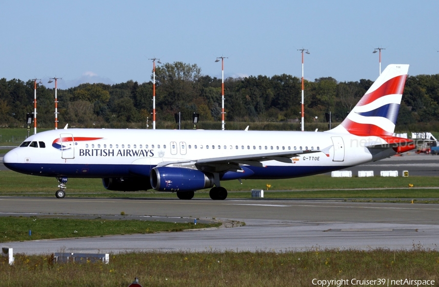 British Airways Airbus A320-232 (G-TTOE) | Photo 678830