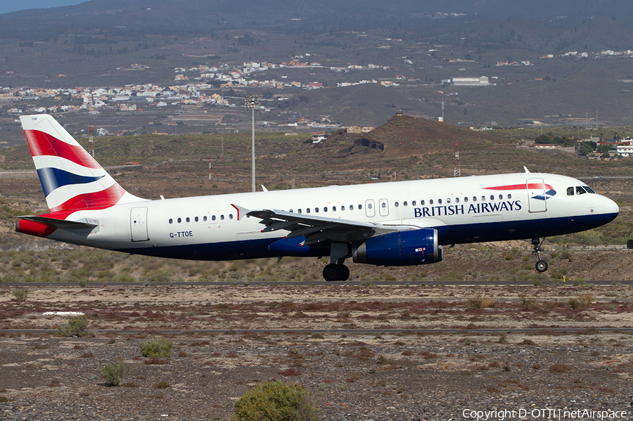 British Airways Airbus A320-232 (G-TTOE) | Photo 479345