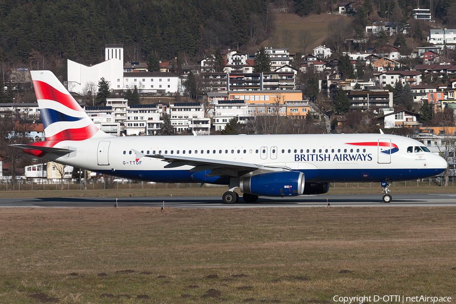 British Airways Airbus A320-232 (G-TTOF) | Photo 192843