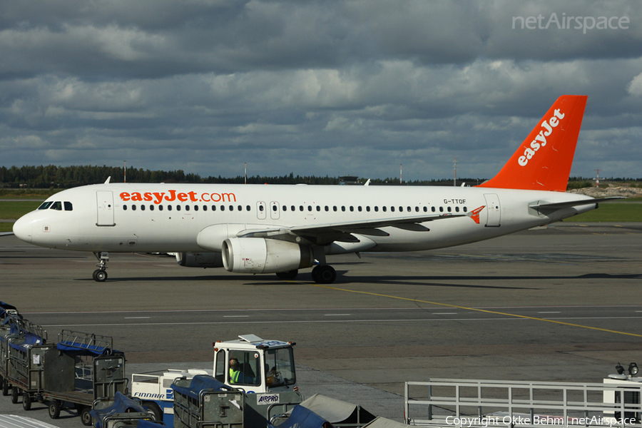 easyJet Airbus A320-232 (G-TTOF) | Photo 52307