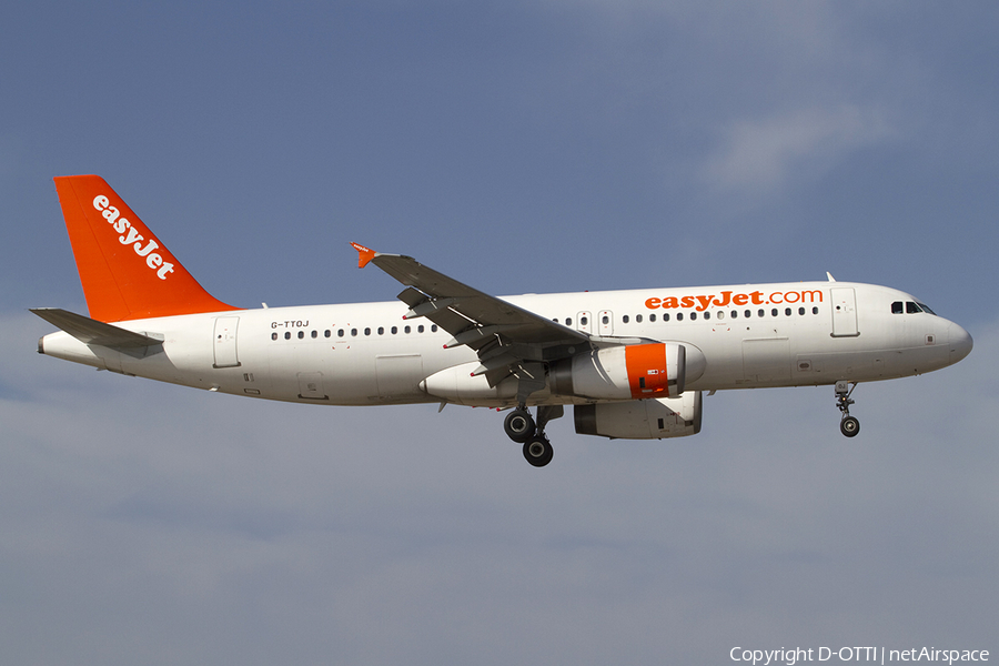 easyJet Airbus A320-232 (G-TTOJ) | Photo 327968