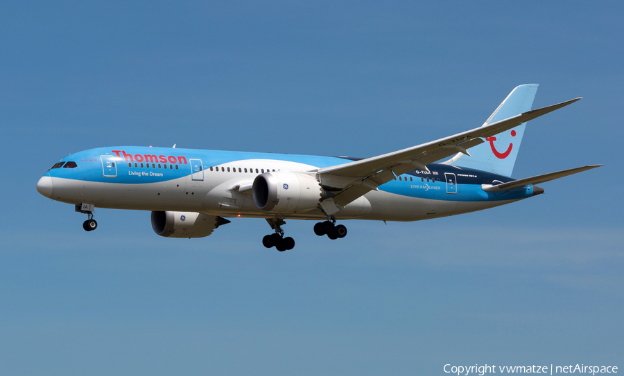 Thomson Airways Boeing 787-8 Dreamliner (G-TUIA) | Photo 293064