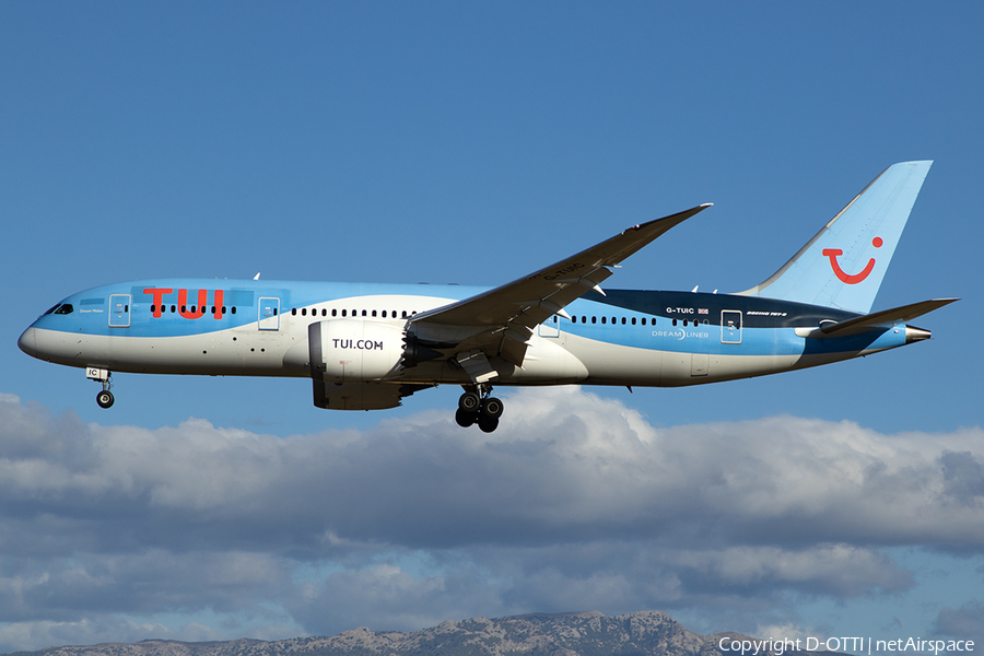 TUI Airways UK Boeing 787-8 Dreamliner (G-TUIC) | Photo 531197