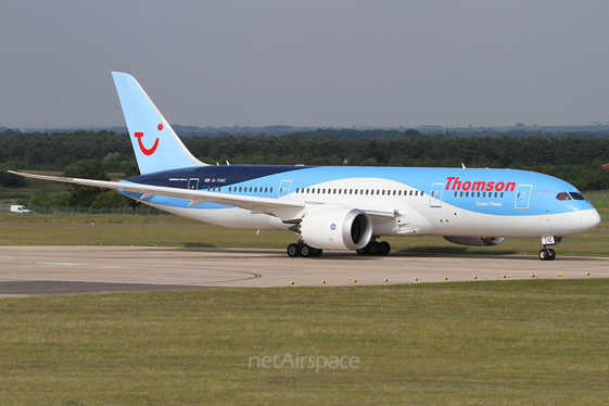 Thomson Airways Boeing 787-8 Dreamliner (G-TUIC) at  Doncaster Sheffield, United Kingdom