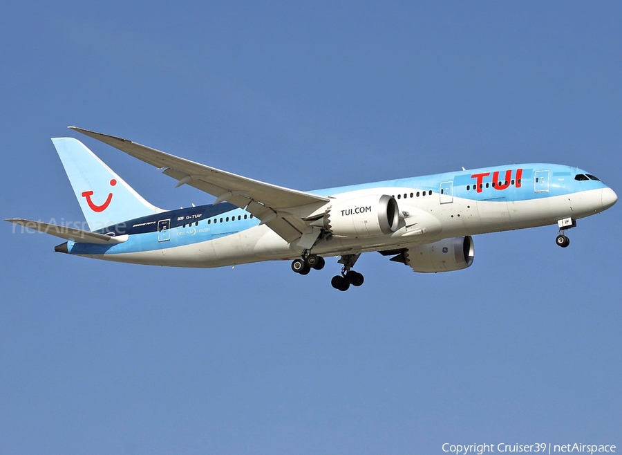 TUI Airways UK Boeing 787-8 Dreamliner (G-TUIF) | Photo 646376