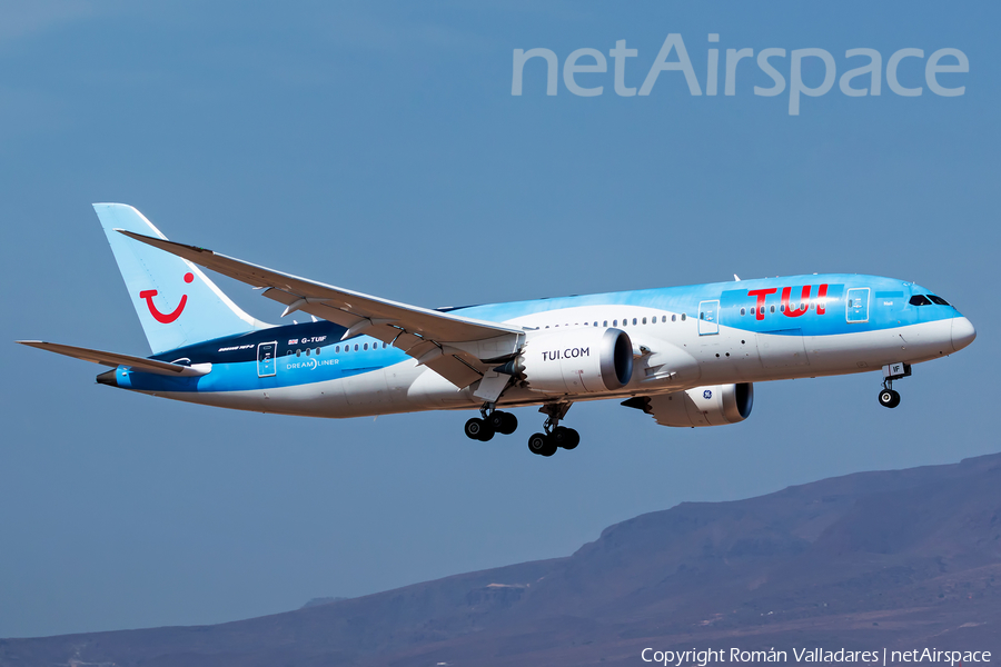 TUI Airways UK Boeing 787-8 Dreamliner (G-TUIF) | Photo 473557