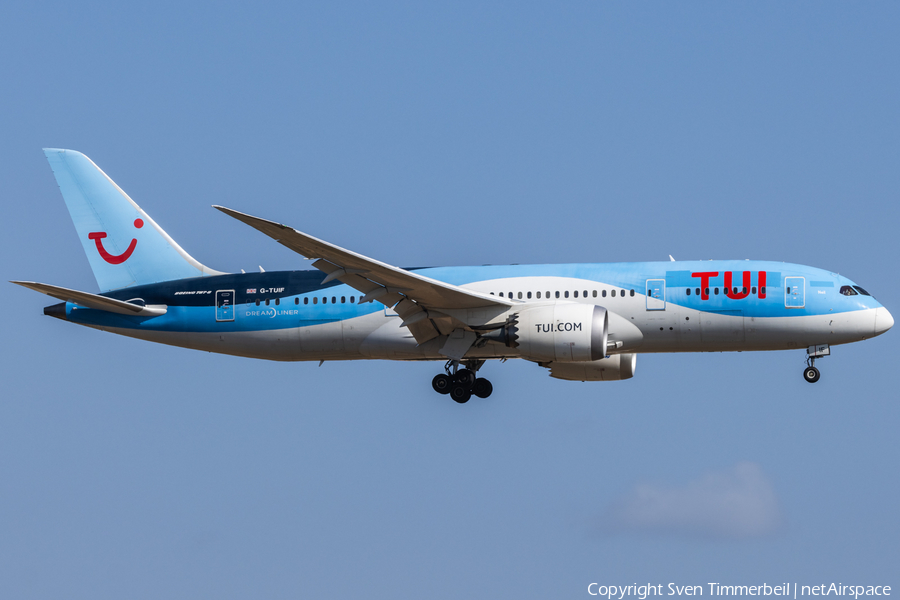 TUI Airways UK Boeing 787-8 Dreamliner (G-TUIF) | Photo 583385
