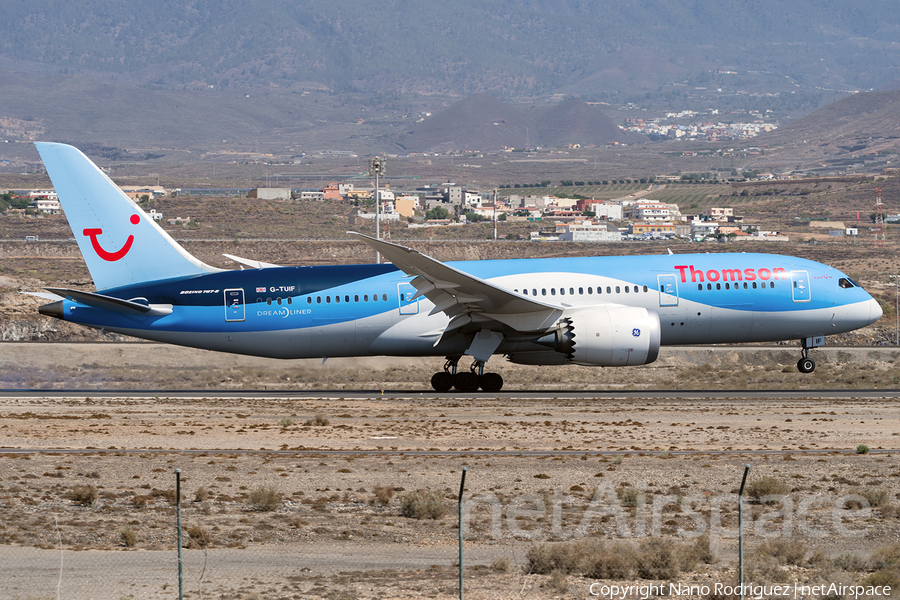 Thomson Airways Boeing 787-8 Dreamliner (G-TUIF) | Photo 122532