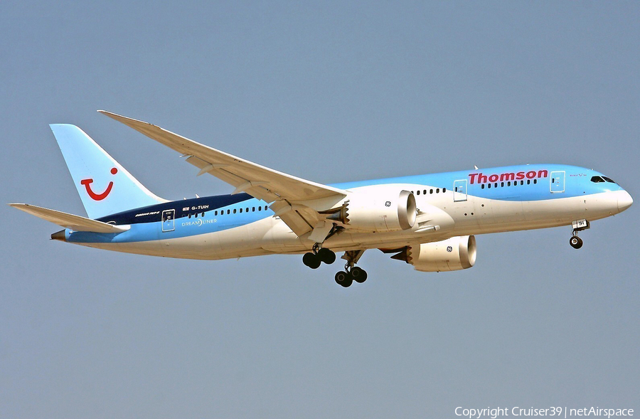 Thomson Airways Boeing 787-8 Dreamliner (G-TUIH) | Photo 135517