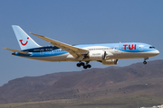 Thomson Airways Boeing 787-8 Dreamliner (G-TUIH) at  Gran Canaria, Spain