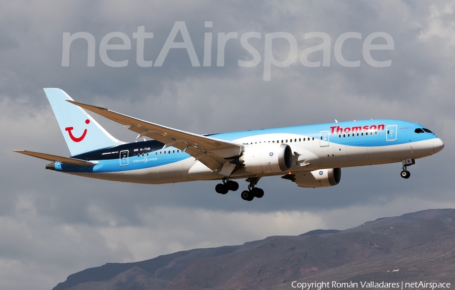 Thomson Airways Boeing 787-8 Dreamliner (G-TUII) | Photo 337721