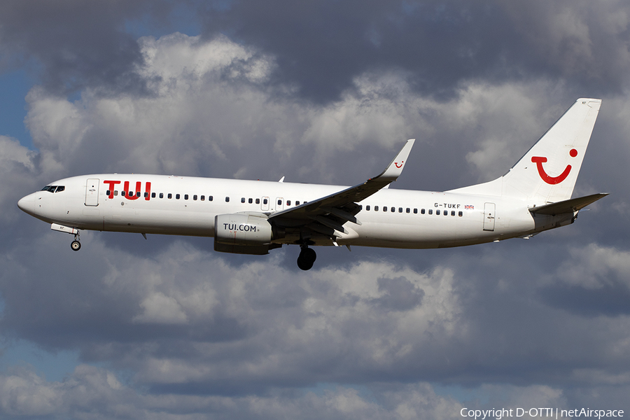 TUI Airways UK Boeing 737-8AS (G-TUKF) | Photo 534507