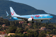 TUI Airways UK Boeing 737-8K5 (G-TUKM) at  Corfu - International, Greece