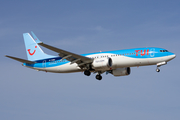 TUI Airways UK Boeing 737-8 MAX (G-TUMC) at  Lanzarote - Arrecife, Spain