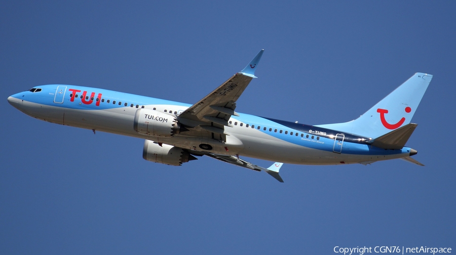 TUI Airways UK Boeing 737-8 MAX (G-TUMG) | Photo 507773