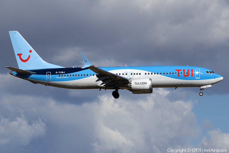TUI Airways UK Boeing 737-8 MAX (G-TUMJ) | Photo 533904