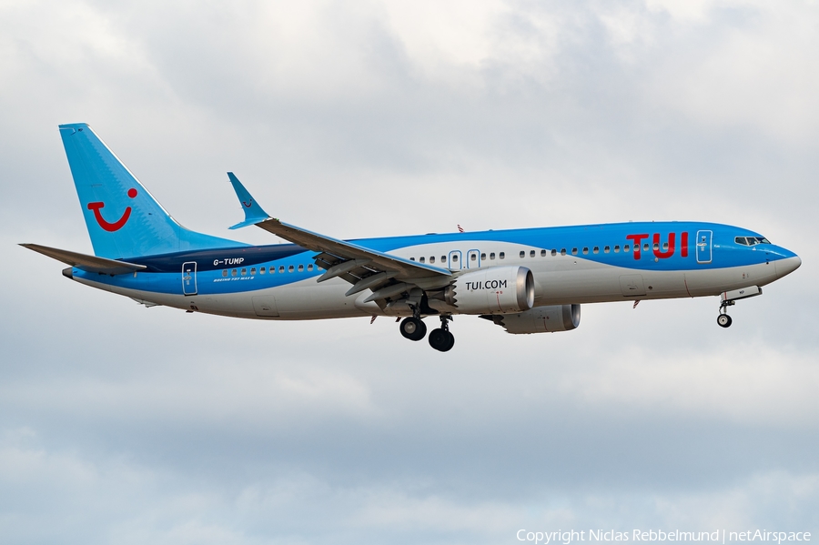 TUI Airways UK Boeing 737-8 MAX (G-TUMP) | Photo 641936