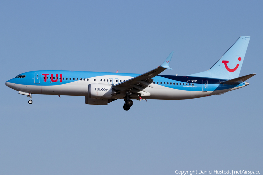 TUI Airways UK Boeing 737-8 MAX (G-TUMP) | Photo 525392