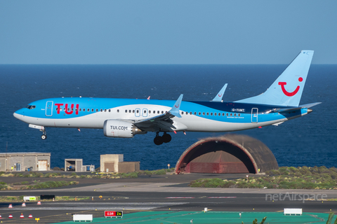 TUI Airways UK Boeing 737-8 MAX (G-TUMT) at  Gran Canaria, Spain