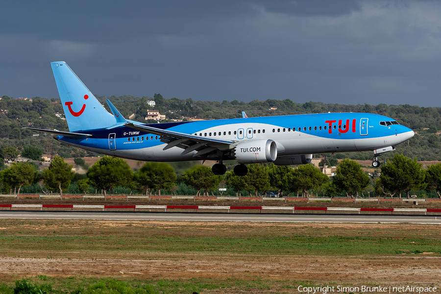 TUI Airways UK Boeing 737-8 MAX (G-TUMW) | Photo 625217