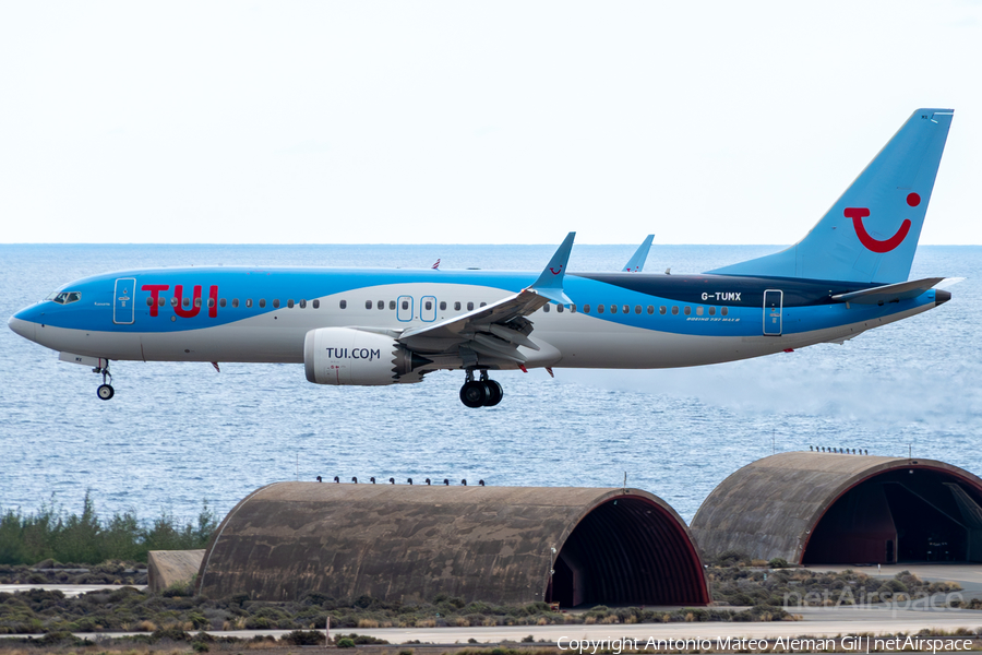 TUI Airways UK Boeing 737-8 MAX (G-TUMX) | Photo 659247